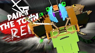 MUTANT HIDDEN INSIDE LABORATORY! - Best Workshop Levels - Paint The Town Red Gameplay