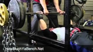 KK and Mark Bell Benching