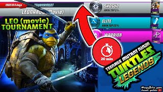 Leonardo Tournament elite FAST UP RANK Teenage Mutant Ninja Turtles Legends gameplay 2016