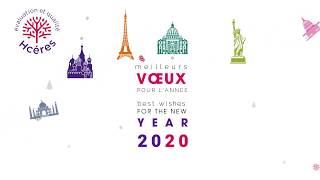 Carte de vœux 2020 du Hcéres