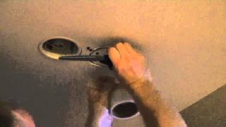 How To Patch Junction Box Holes In The ( drywall ) Ceiling