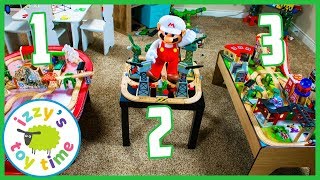 Thomas and Friends Three Table Competition! Fun Toy Trains !