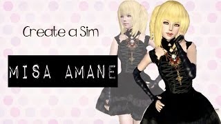 Create a sim - Misa Amane (death note) [Sims 3]