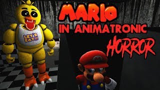 KEEP QUIET OR CHICA WILL FIND US | MARIO IN ANIMATRONIC HORROR NIGHT 3 | A KILLER'S SECRET REVEALED