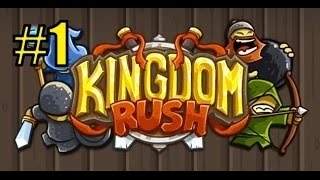 Защита королевства (Kingdom Rush) прохождение #1