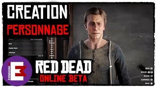 RED DEAD ONLINE CREATION CUSTOMISATION DU PERSONNAGE - Character Customization