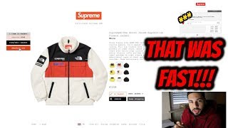 *MANUAL CHECKOUT* Supreme X The North Face Expedition Fleece Jacket