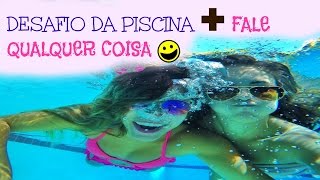 MORANDO NOS EUA - DESAFIO DA PISCINA + FALE QUALQUER COISA