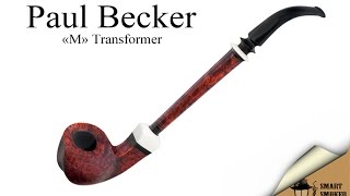 Курительная трубка Paul Becker M Transformer c кольцом из бивня  мамонта