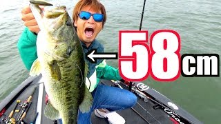 【神回】デッカい魚が連発で釣れまくる琵琶湖ってヤバイ！〜すぺもん ・かつぅ・ワンキャスTV前編〜