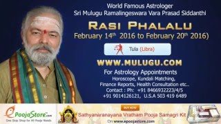 Tula Rasi (Libra Horoscope) - February 14th - February  20th