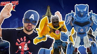 Папа РОБ и ТРАНСФОРМЕРЫ во Франции! 13+