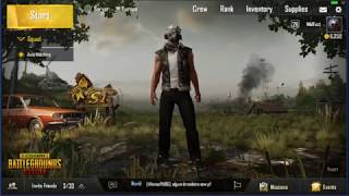 PUBG MOBILE stream with Bluestacks