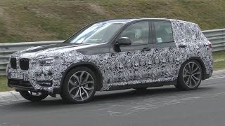 2018 BMW X3 B57 Diesel testing on the Nürburgring!