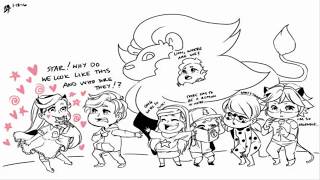 Miraculous Ladybug Comics "Why Do We Look Like This And Who Ake They"