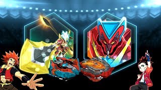 Z ACHILLES A4 vs SURGE XCALIUS X3 -Beyblade Burst App Gameplay -Turbo Evolution UPDATE