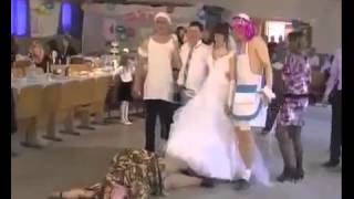 ПРИКОЛ # Падение бабули на свадьбе Приколы! Смешно! Юмор! Юмор! Прикол! Смех