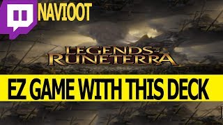 LEGENDS OF RUNETERRA PRO GAMEPLAY WITH COMMENTARY / INSANE DECK