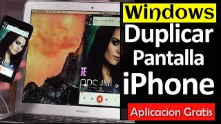 Como duplicar la pantalla de su iPhone o iPad en tu PC con Windows