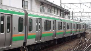 東海道線　Ｅ231系K14編成　沼津駅到着