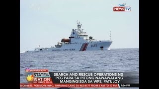 SONA: Search and rescue operations ng PCG para sa pitong...