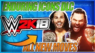 WWE 2K18 Enduring Icons DLC PACK All New Moves (Reaction)