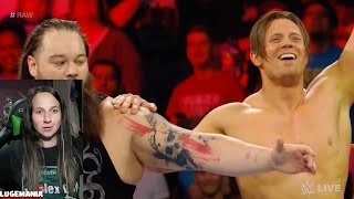 WWE Raw 4/24/17 Miz vs Jericho Dean Ambrose