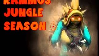 Rammus Jungle Season 6 Full Tankl Build OP League Of Legends