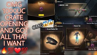 OMG Pubg Mobile 1000UC Crate Opening For Monster m416 Gun skin