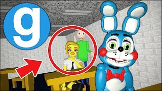 Gmod Fnaf - Anime Toy Chica has a Crush on Toy Bonnie