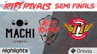 M17 vs SKT Highlights Rift Rivals LCK LPL LMS 2018 Machi Esports vs SK Telecom T1 by Onivia