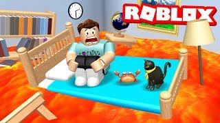 ROBLOX THE FLOOR IS LAVA CHALLENGE