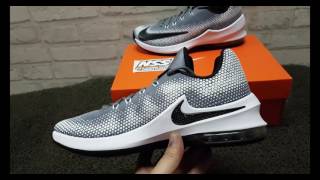 SEPATU BASKET NIKE AIR MAX INFURIATE LOW  GREY/BLACK