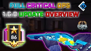 Full Critical Ops 1.6.0 Update Overview - New Weapon (Changes), Elite Ops, and Cheat Improvements!