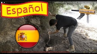 Detector subterráneo de oro y tesoros - GOLDAKS - Prueba de campo halla 2018