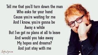 One - Ed Sheeran (Lyrics)