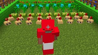 Plants vs. Zombies 2 MINECRAFT MOD 100%!