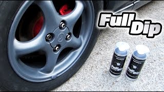 Como PINTAR LAS LLANTAS del Coche con Plasti Dip.