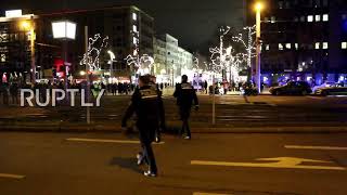 Germany: Clashes erupt at anti-COVID restrix rally in Mannheim