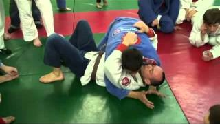 Рычаг локтя из сайд маунт контроль (armbar from side control)