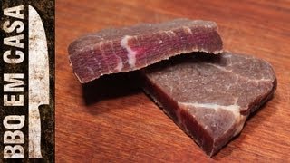 COMO FAZER CARNE SECA TIPO CHARQUE EM CASA (DRY MEAT)