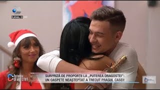 Surpriza emotionanta pentru Bianca! Mos Craciun i l-a adus in dar chiar pe fratele ei, Cristi!