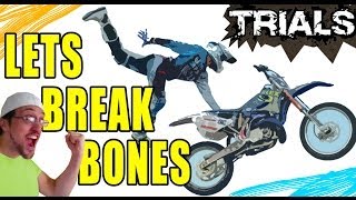 Lets Break Bones in Trials: Skylander Dad + Dirt Bike Fusion (Evolution Xbox 360 Gameplay)