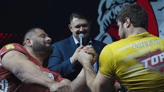 First fight Saginashvili vs Laletin! TOP 8 finals press conference!