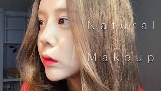 청순 ✨노렌즈 | 간단하고 가벼운 데일리 메이크업☘️(초간단!)daily make up