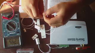 Как подключить проводные датчики к китайской сигнализации GSM Alarm  KERUI