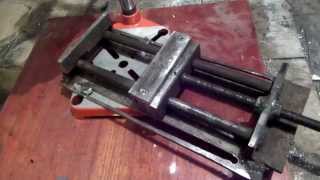 Тиски станочные самодельные homemade vise