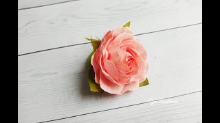 Роза Из Фоамирана. Мастер Класс.