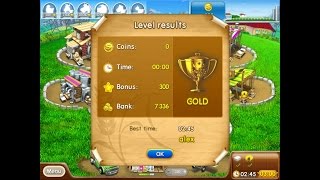 Farm Frenzy Pizza Party only GOLD Curd Lane 1 (level 19) Веселая ферма Печем пиццу Творожная 1