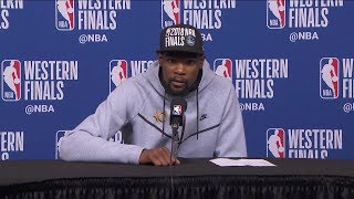 Kevin Durant Postgame Interview - Game 7 | Warriors vs Rockets  | 2018 NBA West Finals